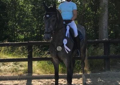 Christiane Ulmker auf Diabolo in Ochtrup