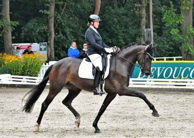 Andrea Krehenwinkel auf For Joy beim Bundeschampionat 2